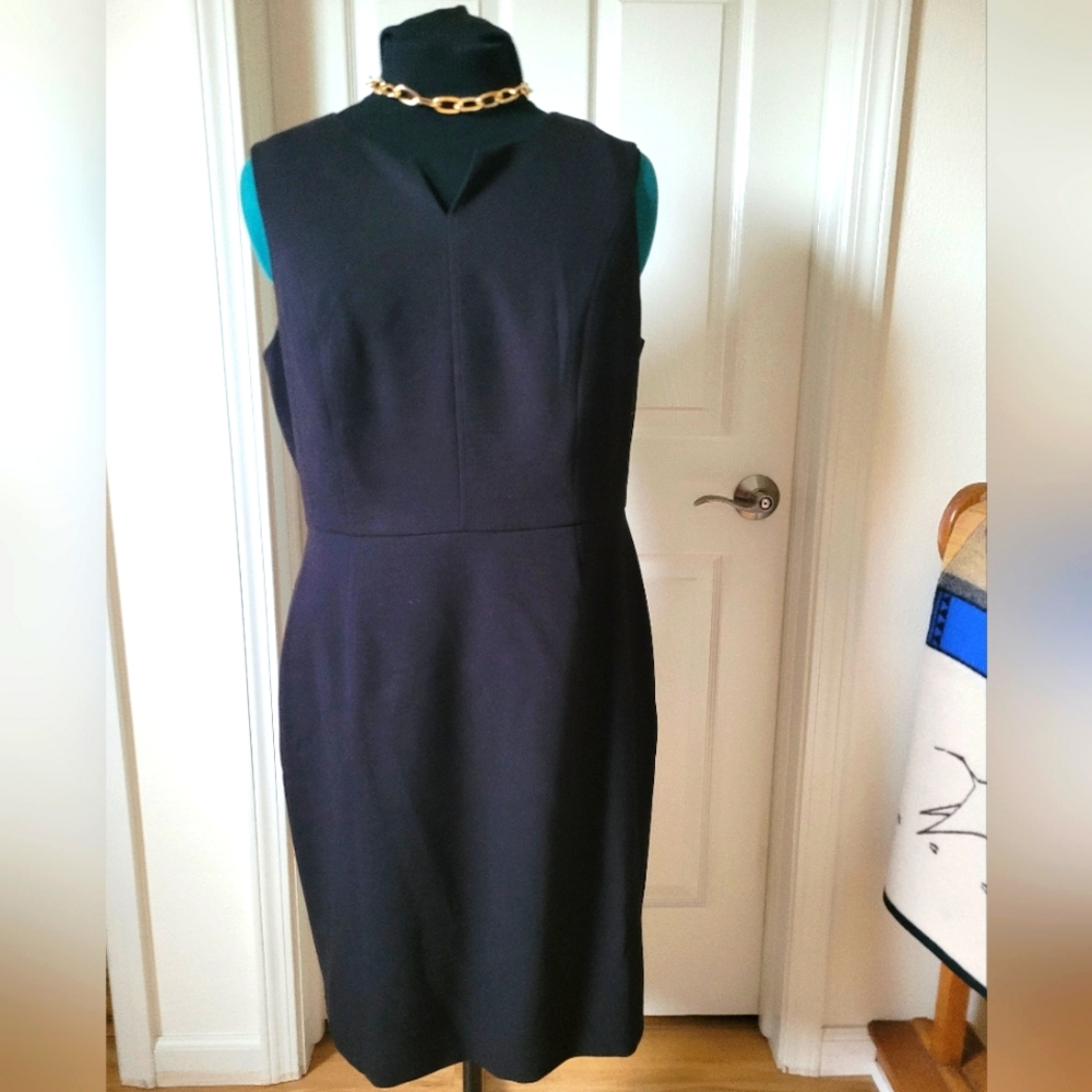 Talbots little black dress size 14
